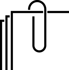 Paper Clip Laser Cut Svg File, Free Vectors File